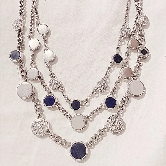 DKNY Multi Strand Necklace - Picture 3 of 8